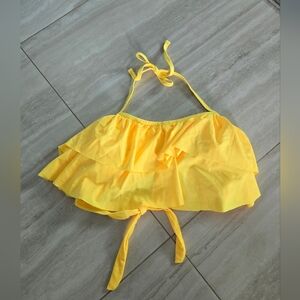 Womens Ruffle Bikini Top